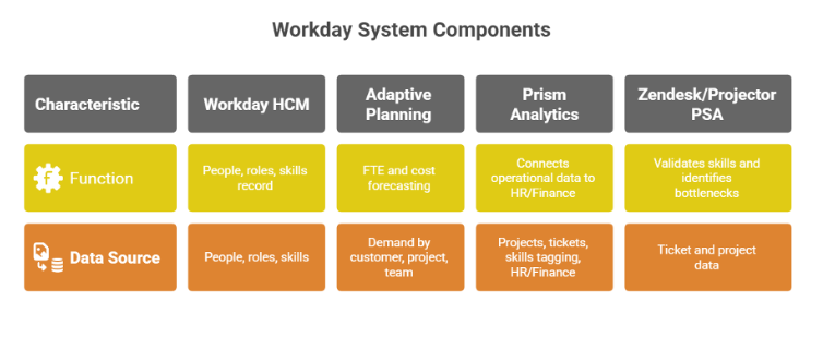 Workday System Components